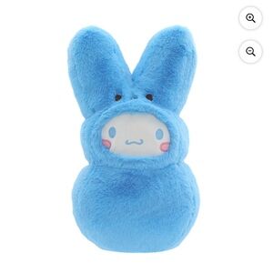 *SOLD* Sanrio Cinnamoroll PEEPS Bunny 12” Fuzzy Plush Stuffed Toy Easter NWT